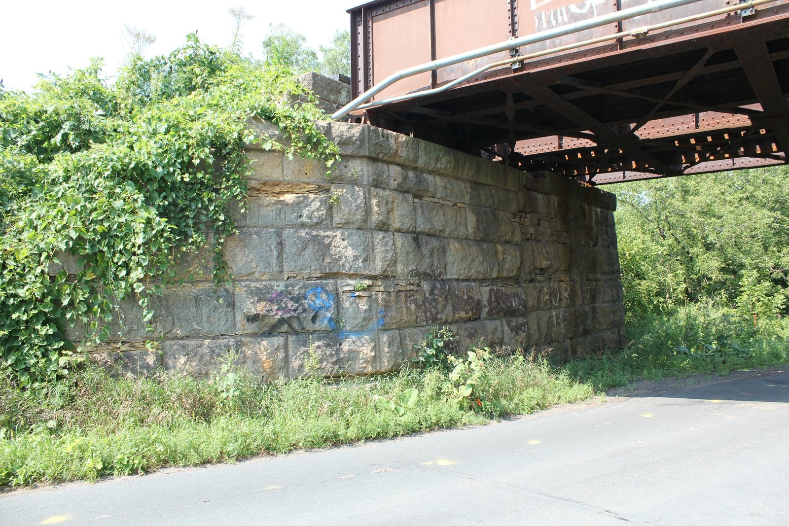 West abutment